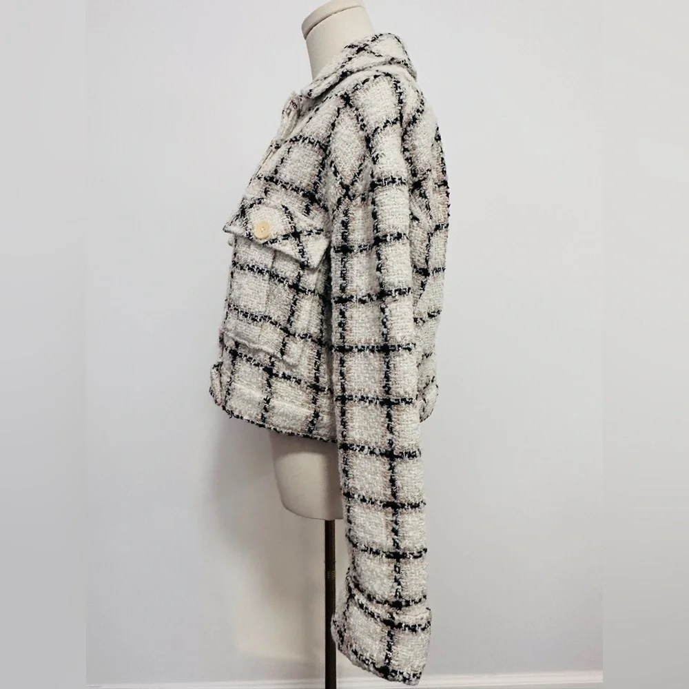 Anine Bing Adriana Plaid Jacket - Picture 5 of 12